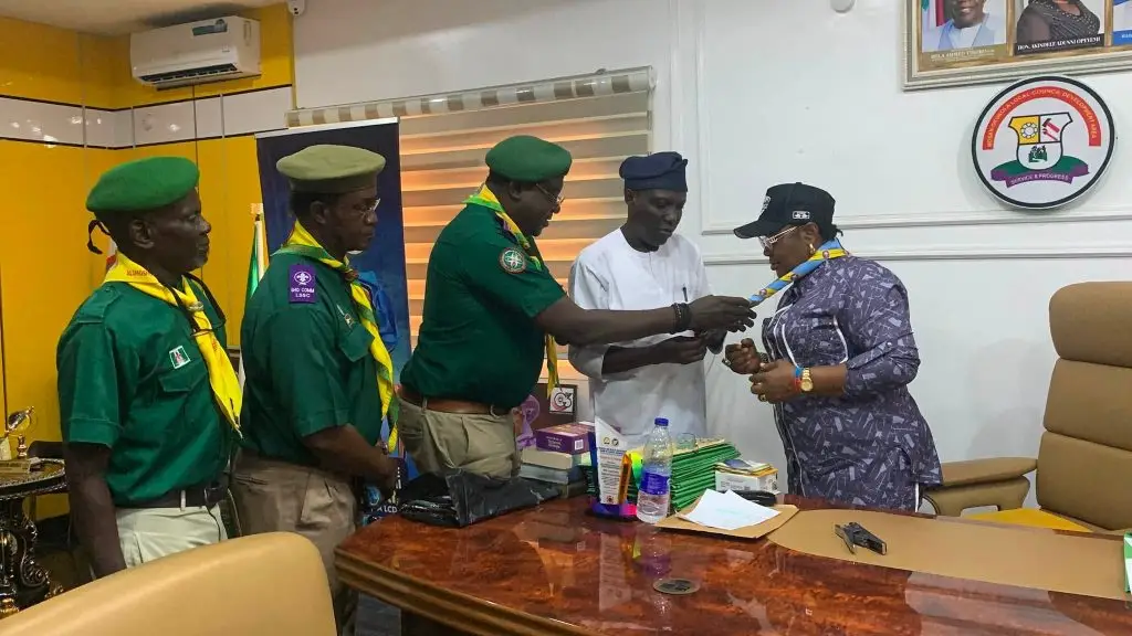 Lagos State Scout Council Commends Adunni’s L.E.A.D.E.R.S.H.I.P Blueprint, Decorates Her as Patron